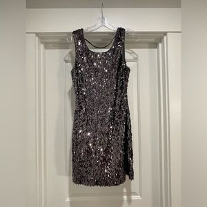 Sparkly party dress low back